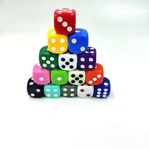 Custom Plastic <b>Dice</b> in Multiple Colors and Sizes with Laser Engraving Suitable for Casinos and Parties - Product Image 5