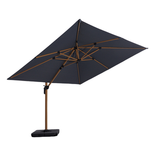 Sombrilla de Aluminio con Panel Solar LED para Jardín MIA, con Luz - Product Image 2