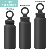 Bouteille isotherme sport en acier inoxydable magnétique avec logo personnalisé, écologique, isolation thermique 6-12 heures, grande capacité 32 oz