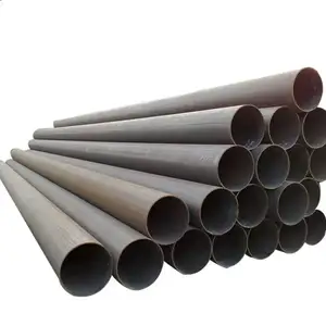 Manufacture Astm A252 Construction Carbon Spiral Steel Pipe Api 5l X52 Ssaw Spiral Welded Steel Pipe