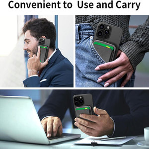 Nouvelle Coque Téléphone 2025 en Cuir PU avec Portefeuille Magnétique pour Bureau, Compatible iPhone 14 15 16 <span class=keywords><strong>Pro</strong></span> Max, Support Magnétique et Fonction Porte-Cartes - Product Image 5