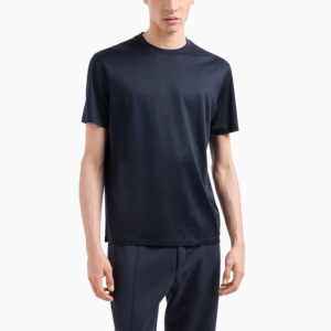 Vente en gros <span class=keywords><strong>de</strong></span> t-shirts à manches courtes en jersey lyocell essentiel pour hommes - Product Image 1