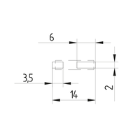 Connecteur de câblage rapide BJB 46.131.2001-0 MiniFlex 1 pôle pour bornier SMD sur circuit imprimé pour éclairage LED