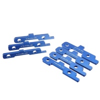 Jauge de hauteur 7 pièces jauge de profondeur de pas en aluminium pour routeur et scie à Table configuration de la hauteur de la lame
