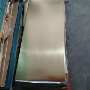 C95400 C95500 C86300 Blei bronze Dicke 8mm 50mm 100mm Kupferplatte Messingblech - Product Image 2