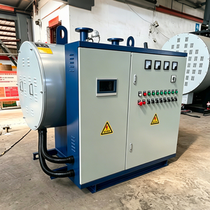 Chaudière à eau chaude électrique automatique de style horizontal pour usage industriel, économie d'énergie, contrôlée par PLC, pression de vapeur de 0,1 à 1,6 MPa - Product Image 6
