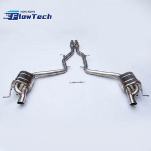 ท่อไอเสียแคทแบ็ก Valvetronic สแตนเลสสตีล 304 สำหรับ Mercedes Benz CLS400 C218 X218 3.0L V6 พร้อมรีโมทคอนโทรล - Product Image 5