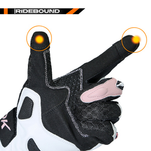 Sarung tangan balap layar sentuh, sarung tangan motor tahan angin tahan air untuk olahraga luar ruangan untuk sepeda motor <span class=keywords><strong>Motocross</strong></span> bersepeda - Product Image 4