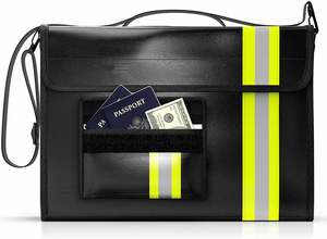 Waterproof & Fireproof Tool Bag with Document Holder File <b>Folders</b> Fire-resistant Packing Material for Secure Document Storage - Product Image 4