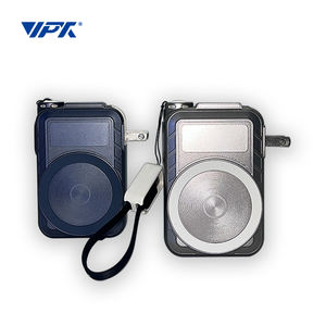 Nouvelle batterie externe <span class=keywords><strong>portable</strong></span> Mecha Wind AC Plug Charger 10000mAh grande capacité, charge rapide PD22.5W, écran LCD, charge sans fil avec câbles - Product Image 4