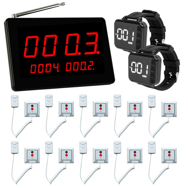 CE Certified Hospital Ward Nurse Call System, Wireless Emergency Pager for Medical Care