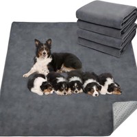 Tapis absorbants réutilisables et lavables imperméables pour hamsters, cochons d'Inde, animaux de compagnie, tapis de couchage pour chiens, couches d'apprentissage pour l'urine