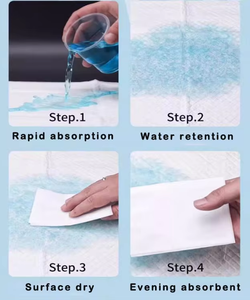 Tappetini da addestramento per cuccioli monouso ad alta assorbenza per animali domestici all'ingrosso della fabbrica - Product Image 4