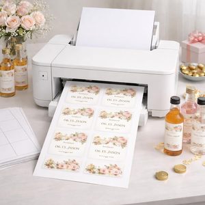 Étiquettes autocollantes personnalisées imprimées, écologiques, imperméables, sensibles à la chaleur, résistantes à l'huile, pour bouteilles d'eau minérale, en rouleau, OEM/ODM/BOPP, 60*40mm - Product Image 3