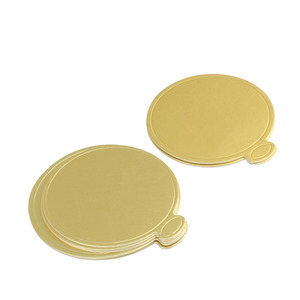 High Quality Mini <strong>Round</strong> <strong>Disposable</strong> Mousse <strong>Tray</strong> Thicken Cake Paper Board - Product Image 2