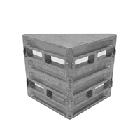 Connecteur de profilé en aluminium 90x90, barre de la plus grande taille, angle de 90 degrés, support métallique pour cadre