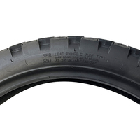 Pneu de moto 2.75-19, compatible avec les motos classiques britanniques et japonaises (Triumph, BSA, Honda CB/CL), motif à nervures authentique