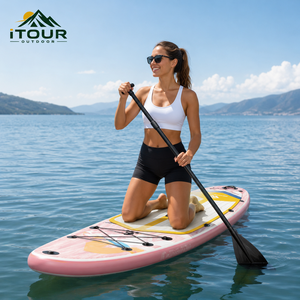 Planche de <span class=keywords><strong>paddle</strong></span> <span class=keywords><strong>gonflable</strong></span> en PVC d'usine OEM, planche de surf à pagaie légère et stable pour adultes, idéale pour le lac et la plage - Product Image 1