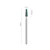 Embouts de ponçage en céramique pour ongles en acrylique, embouts de polissage pour manucure, pour machine à ongles électrique, outils de préparation pour nail art