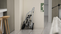 Máquina de Remo con Asiento de Acero y Resistencia Ajustable para Interiores BNcompany, Equipo de Gimnasio Plegable para Uso Doméstico para el Acondicionamiento Físico