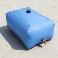 Réservoir d'eau pliable en bâche PVC Keyubo 5000L, anti-UV, étanche, souple, pour l'irrigation agricole et l'élevage de poissons
