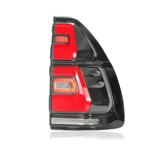 YBJ - Nuevas <span class=keywords><strong>Luces</strong></span> Traseras <span class=keywords><strong>LED</strong></span> para Automóviles, para Prado FJ120 2003-2009, Luz de Freno Dinámica, 6000K, 6000 Lúmenes - Product Image 2