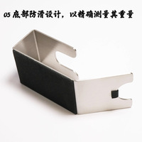 Support universel pour porte-filtre à expresso 51-58 mm en acier inoxydable, station de tamping pour porte-filtres sans fond/doubles, portable pour café