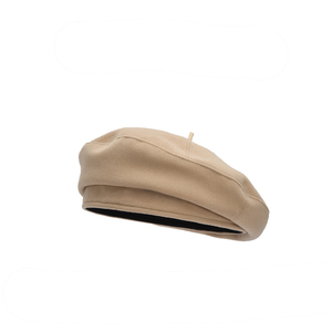 Chapeau béret en laine pour femmes chapeau béret d'artiste français en laine hiver chapeau de couleur unie pour femmes filles bonnet de couleurs multiples chapeaux - Product Image 4
