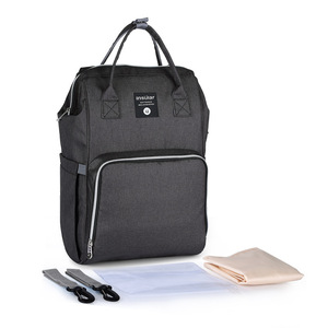 Bolsa de Maternidad Multifuncional de Gran Capacidad, Impermeable, Transpirable, Ultraligera, de Poliéster, con Doble Correa <span class=keywords><strong>para</strong></span> el Hombro - Product Image 4