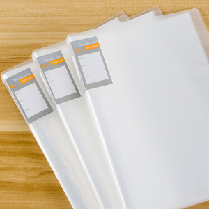 Trong suốt <span class=keywords><strong>A4</strong></span> Pp lưu trữ cuốn sách rõ ràng tay áo biểu tượng tùy chỉnh in nhiều trang Hộp tập tin cho văn phòng trường để hiển thị các tập tin - Product Image 5