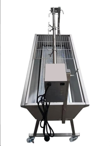 <span class=keywords><strong>Asador</strong></span> de Pollos Móvil de Acero Inoxidable, <span class=keywords><strong>Asador</strong></span> Automático de 1200 mm, <span class=keywords><strong>Asador</strong></span> de Patio para Barbacoa con Capacidad de Carga de 30 kg - Product Image 5