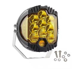 Faro LED de 5/7/9 Pulgadas, 180W de Alta Potencia, 6000 Lúmenes, Doble Color, DRL, Luz Antiniebla, Luz de Conducción Todoterreno, Luz de Trabajo Recargable de 12V - Product Image 4