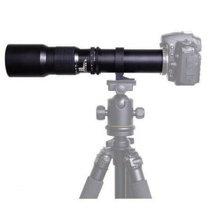 Objectif téléobjectif à mise au point fixe 500 mm F/8.0, objectifs d'appareil photo à mise au point manuelle pour <span class=keywords><strong>Nikon</strong></span> Dslr 5500 D3300 D3200 D5300 D3400 D7200 D750 - Product Image 3