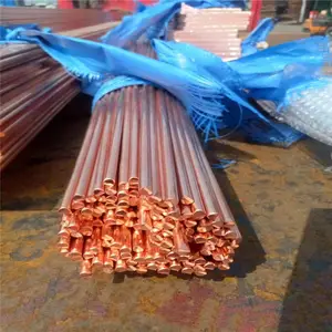 C10100 c11000 c11100 c12000 c12200 c11600 2.4 meters earth copper rod 16mm copper bars