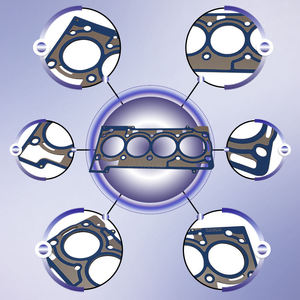 ปะเก็นฝาสูบเครื่องยนต์ 03F103383E 03F103383D สำหรับ VW BEETLE POLO AUDI A1 A3 MANER คุณภาพสูง - Product Image 1