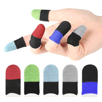 Manchettes de jeu mobile, protège-doigts respirants anti-transpiration pour écran tactile, gants fins antidérapants pour jeux sur téléphone