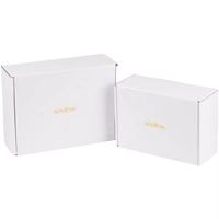 Boîte d'expédition pliable en carton pour vêtements, chaussures et sous-vêtements – Emballage cadeau plat