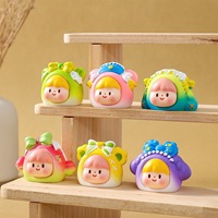 Best verkochte trendy mini resin poppen bureau ornament blind box DIY sleutelhanger hanger groothandel auto decoratie cadeau