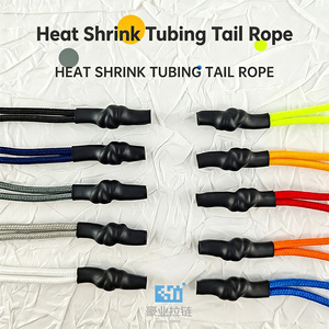 Durable Polyester Zipper <strong>Pull</strong> <strong>Cord</strong> with Heat Shrink Tube, Non-Deformation Zipper Puller <strong>String</strong> for Bags, Jackets - Product Image 4