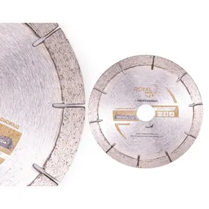 Royal Sino Turbo Diamond Saw Blade Granite Marble Cutting Disc Porcelain Tile Ceramic Blades Diamond Saw Blade