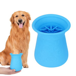 <span class=keywords><strong>2</strong></span> trong <span class=keywords><strong>1</strong></span> Dog Paw máy giặt chải chuốt bàn chải thoải mái Silicone Pet Paw Cleaner cup Dog Paw Cleaner - Product Image 1