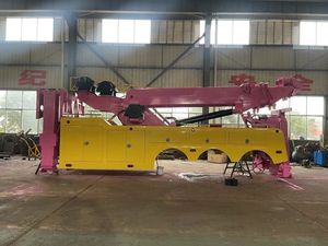 CKD SKD 70-100 tonnes camion de remorquage de carburant diesel <span class=keywords><strong>360</strong></span> degrés rotation grue de levage 16600 livres capacité <span class=keywords><strong>360</strong></span> nouvelle condition transmission manuelle - Product Image 5