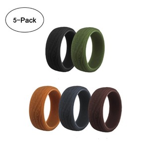 5 Pack <strong>Silicone</strong> <strong>Wedding</strong> <strong>Band</strong> Rings High Quality Custom <strong>Silicone</strong> Rings <strong>Men</strong> - Product Image 6