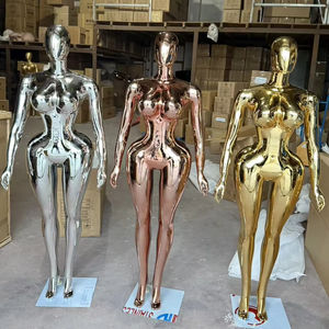<span class=keywords><strong>Pas</strong></span> <span class=keywords><strong>cher</strong></span> Femme Corps Complet BBL Curvy En <span class=keywords><strong>Plastique</strong></span> Galvanoplastie <span class=keywords><strong>Mannequin</strong></span> Brillant Corps Complet Chrome Mannequins - Product Image 1