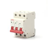 Disjoncteur miniature (MCB) DZ47-63 1P 6A AC, capacité de coupure 6KA, protection fiable contre les surcharges et les courts-circuits pour usage domestique