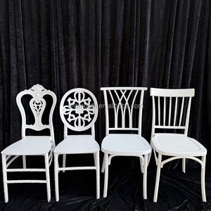 SMOOTH Modern Design Golden PP <strong>Bamboo</strong> Banquets White <strong>Chair</strong> Phoenix Plastic <strong>Chair</strong> for Outdoor Events Weddings - Product Image 5