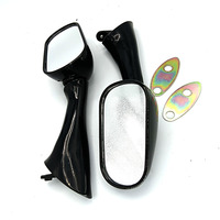 Rétroviseurs latéraux noirs pour Honda CBR 600 F2/F3 1991-1998 CBR900RR 1993-1997 CBR1000F VFR750F 800F accessoires de moto