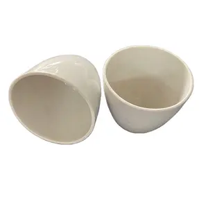 5ml~500ml Lab use Glazed porcelain crucible