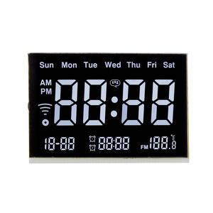 Affichage d'écran LCD monochromique de haute qualité 5.0V TN avec rétro-éclairage LED-20 ~ 70 compteur de vitesse de température de fonctionnement utiliser le prix populaire - Product Image 5