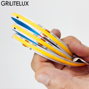 Striscia <span class=keywords><strong>LED</strong></span> COB Larghezza 10mm Taglio 125mm 110V/220V Senza <span class=keywords><strong>Trasformatore</strong></span> Esterno Ra80 800lm/m <span class=keywords><strong>per</strong></span> Canale a Incasso - Product Image 1